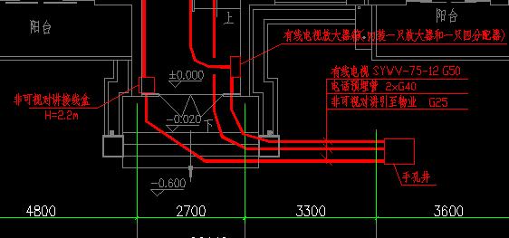 弱电施工图