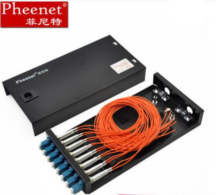 16口LC多模满配机架式光纤终端盒 光纤终端盒用途