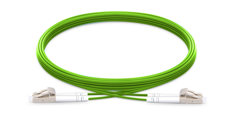 LC /UPC- LC /UPC 双工多模OM5带宽光纤跳线